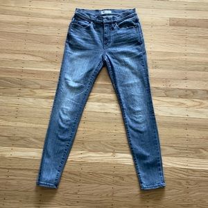 Madewell 9” high riser skinny